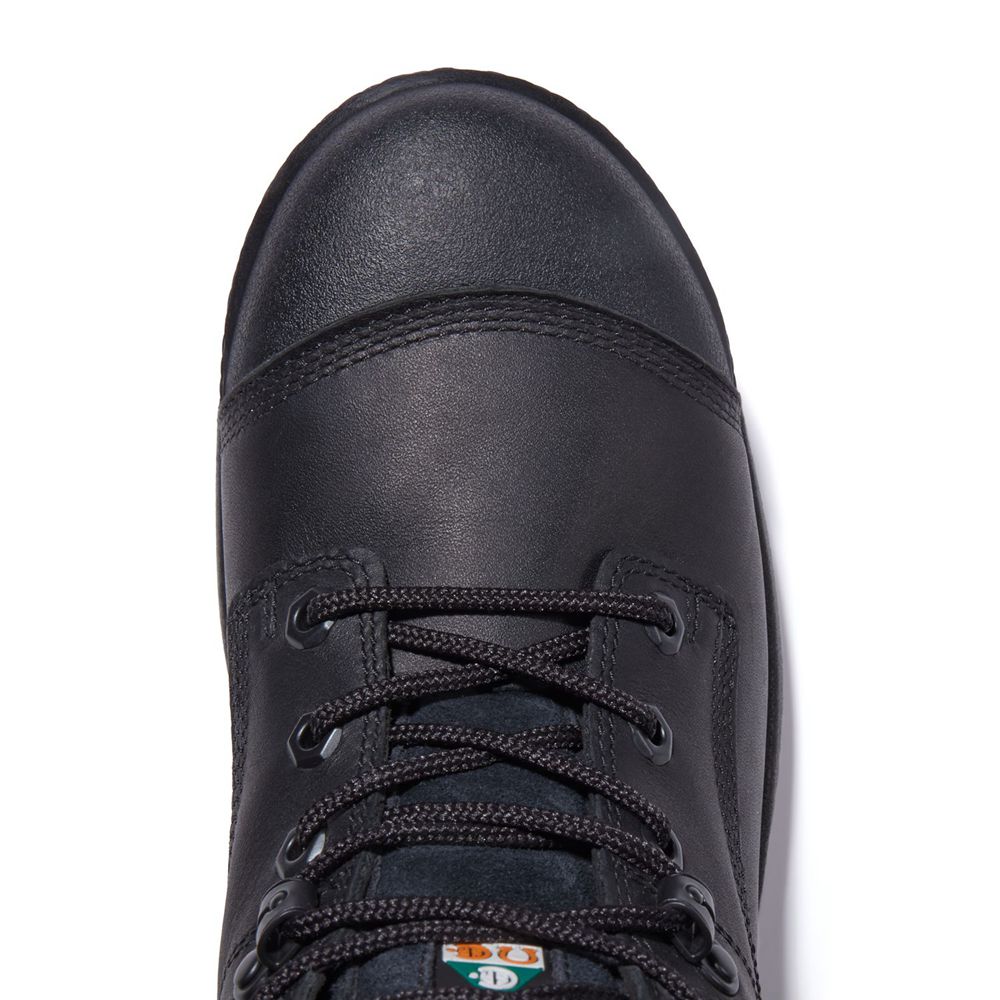 Botas de Trabajo Timberland Hombre Pro® Endurance Hd 6\" Comp Toe Negras - Chile HWP-263401